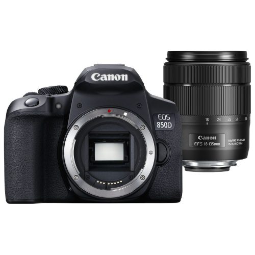Alternative view of Canon EOS 850D + 18-135mm IS USM