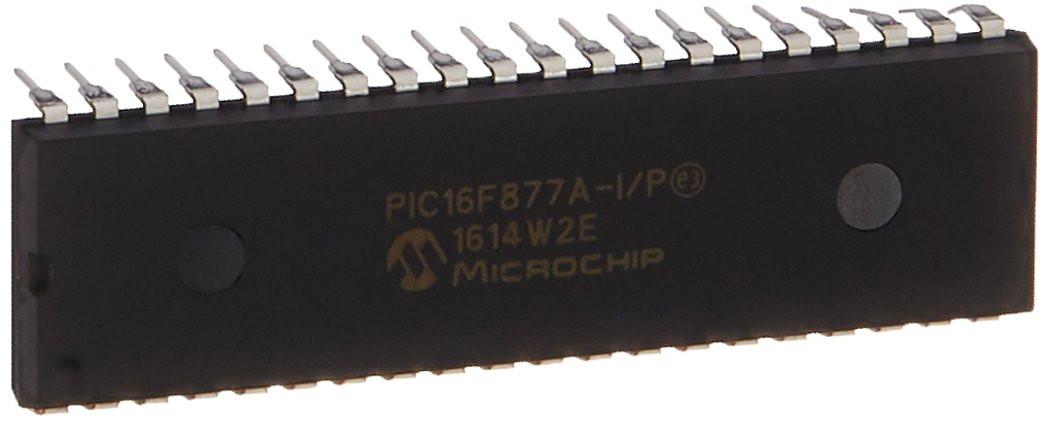 Microcontrôleur Microchip PIC16F877A-I/P, PIC 8 bits, 16 RISC, Flash 14,3 Ko, 5 V, 40 broches – Image 2