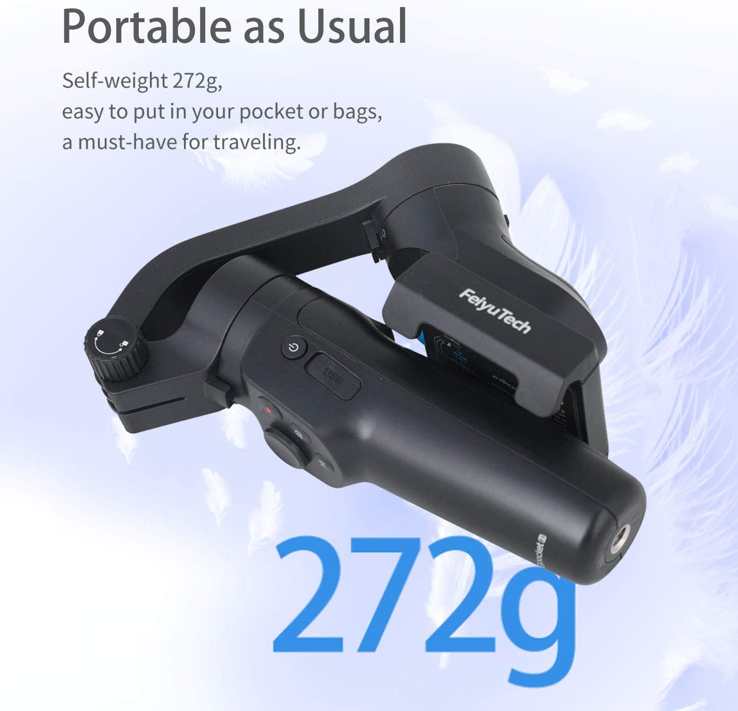 FEIYU TECH VLOG POCKET 2 STABILISATEUR POUR TELEPHONE – Image 3
