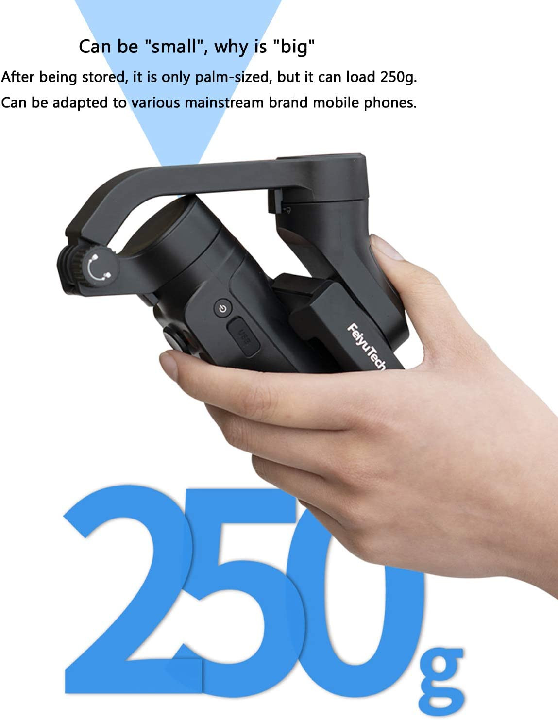 FEIYU TECH VLOG POCKET 2 STABILISATEUR POUR TELEPHONE – Image 2