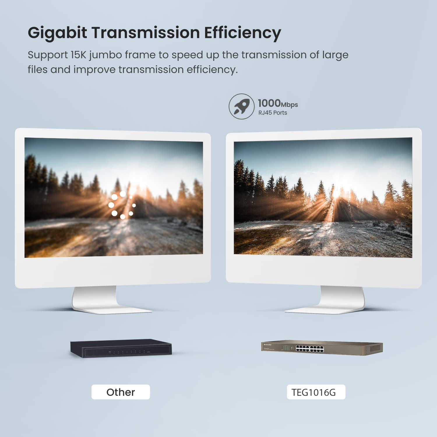 Tenda SWITCH TEG1016G – Image 3