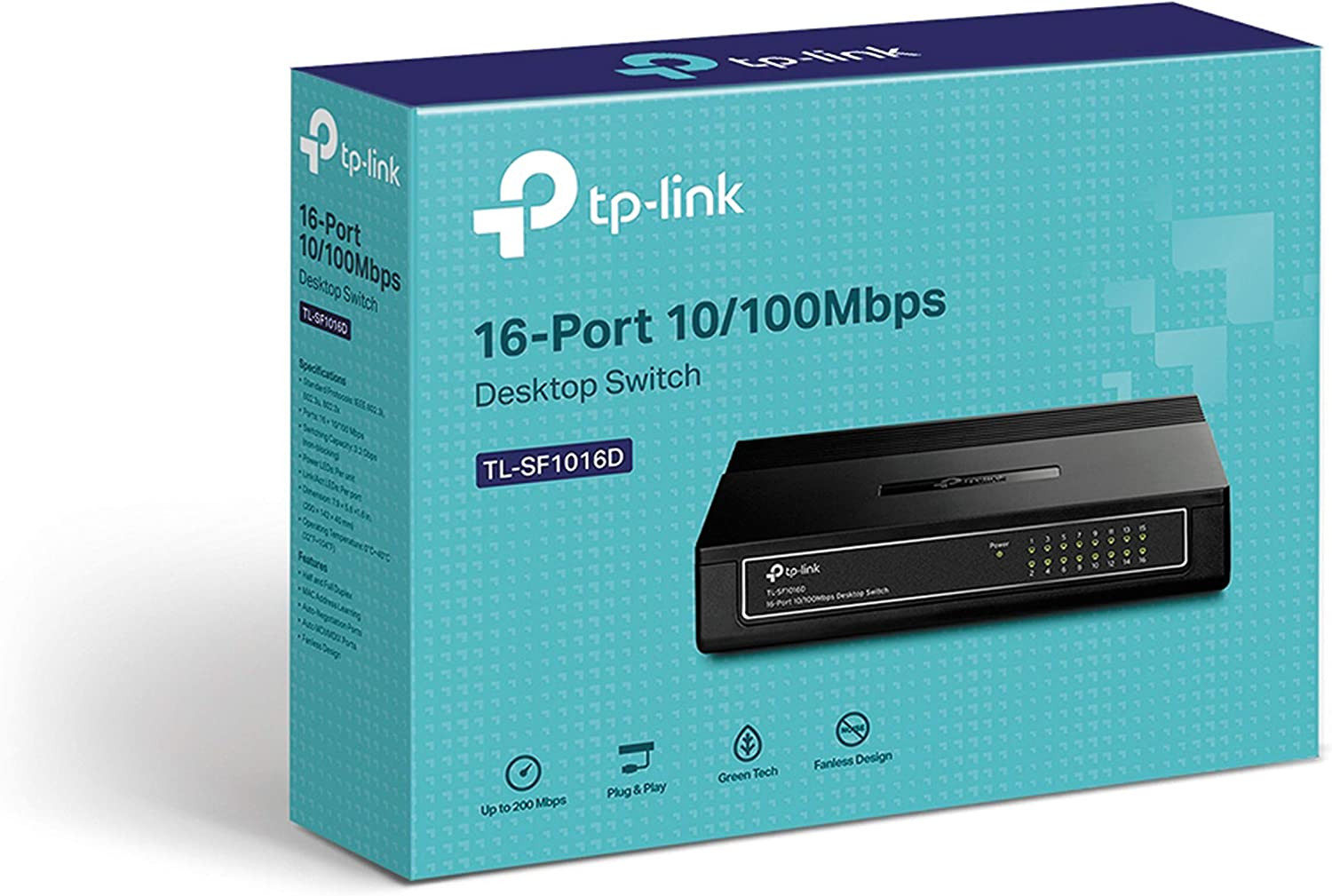 TP-Link TL-SF1016D Switch 16 Ports