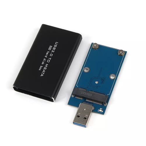 BOITIER DISQUE DUR SSD USB3.0 TO MSATA SSD HARD DISK BOX LS-721M