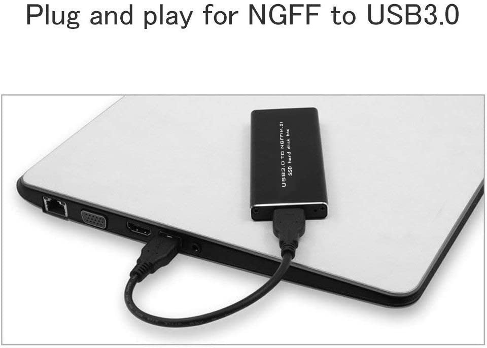 Boitier Disque Dur SSD USB3.0 TO M.2 (NGFF) – Image 3