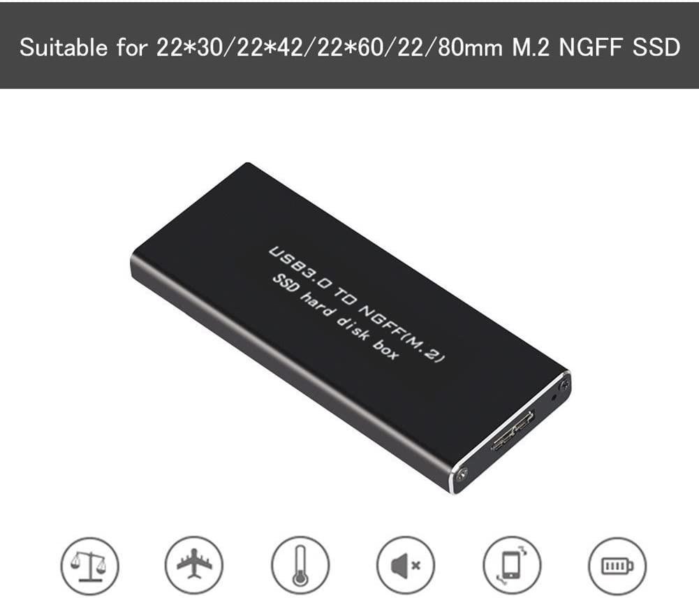 Boitier Disque Dur SSD USB3.0 TO M.2 (NGFF) – Image 2