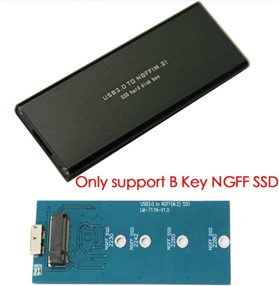 Boitier Disque Dur SSD USB3.0 TO NGFF M.2 LM-711N