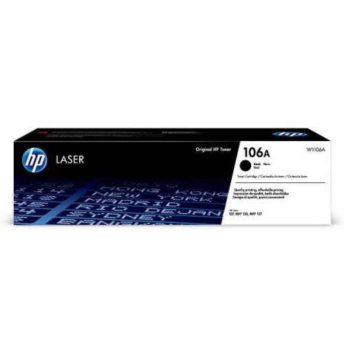 HP 106A (W1106A) Noir - Original