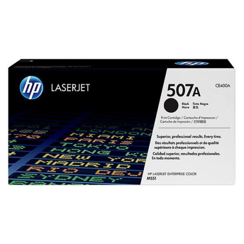 HP 507A (CE400A) Noir - Original