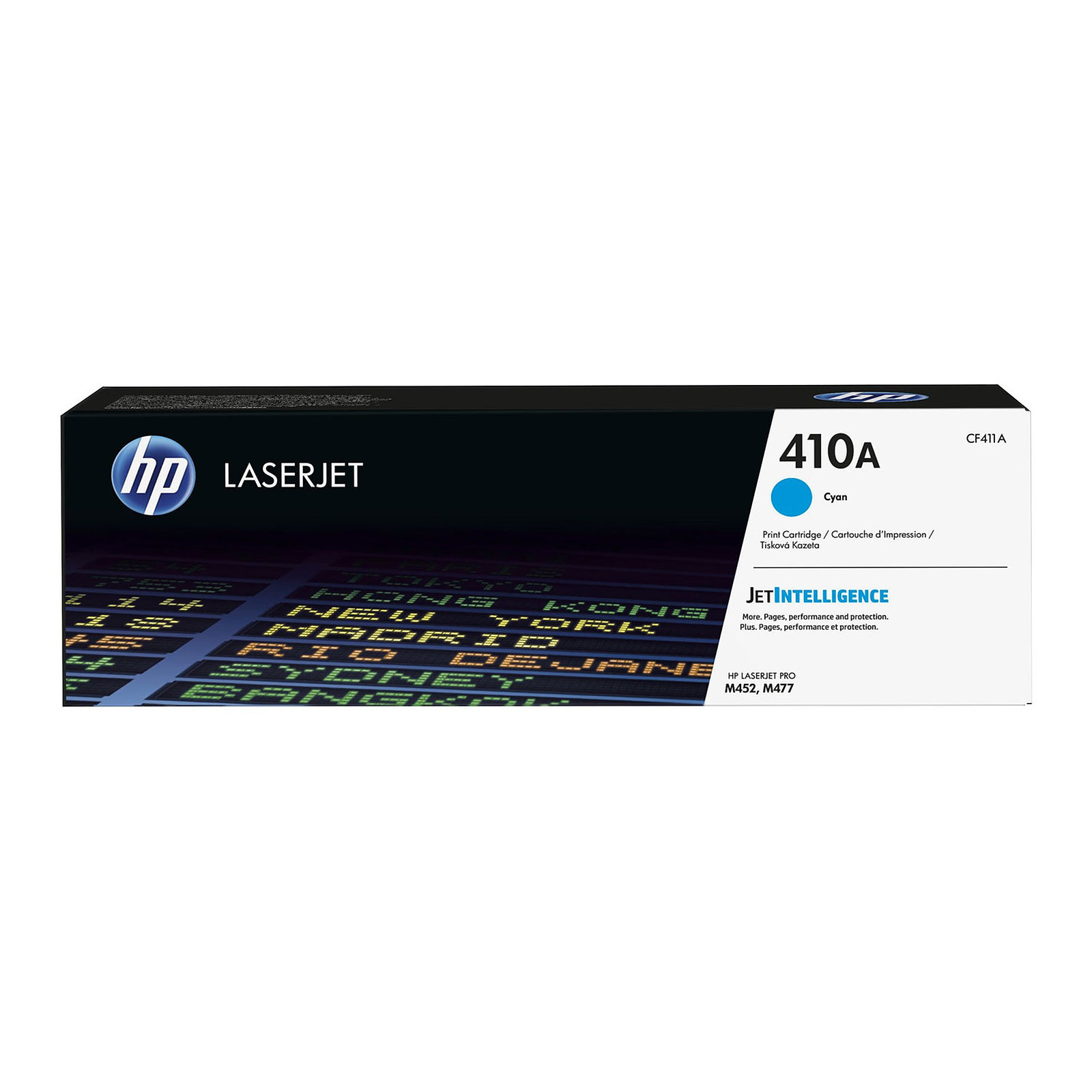 HP 410A (CF410A) Toner Noir, Jaune, Rouge, Bleue Authentique pour HP LaserJet Pro M452/M477 – Image 4