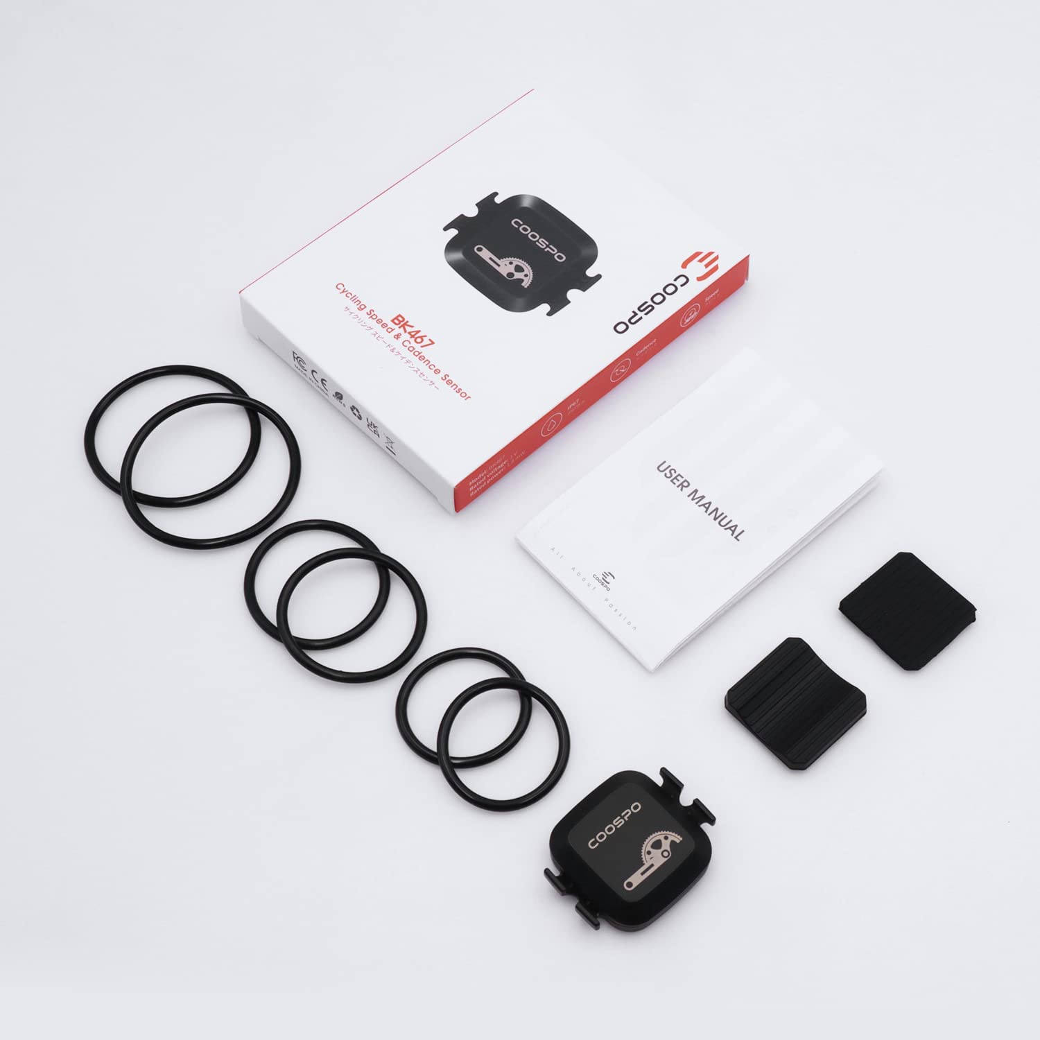 Capteur de vitesse de cadence pour vélo, Bluetooth sans fil ANT – Image 8