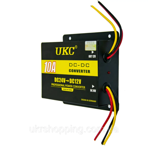 UKC CONVERTER /REGULATEUR AUTO DDC-10A DC24V TO DC12V