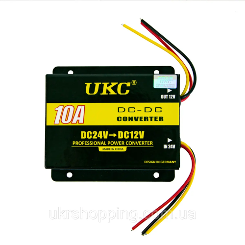 Alternative view of UKC CONVERTER /REGULATEUR AUTO DDC-10A DC24V TO DC12V