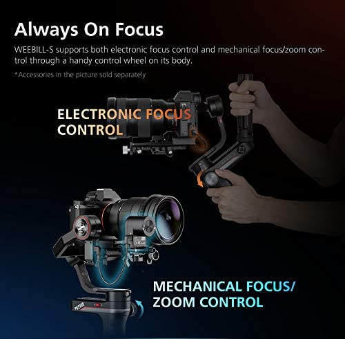 Zhiyun Weebill S Stabilisateur 3 axes - Bluetooth 5.0 - Ecran OLED – Image 8