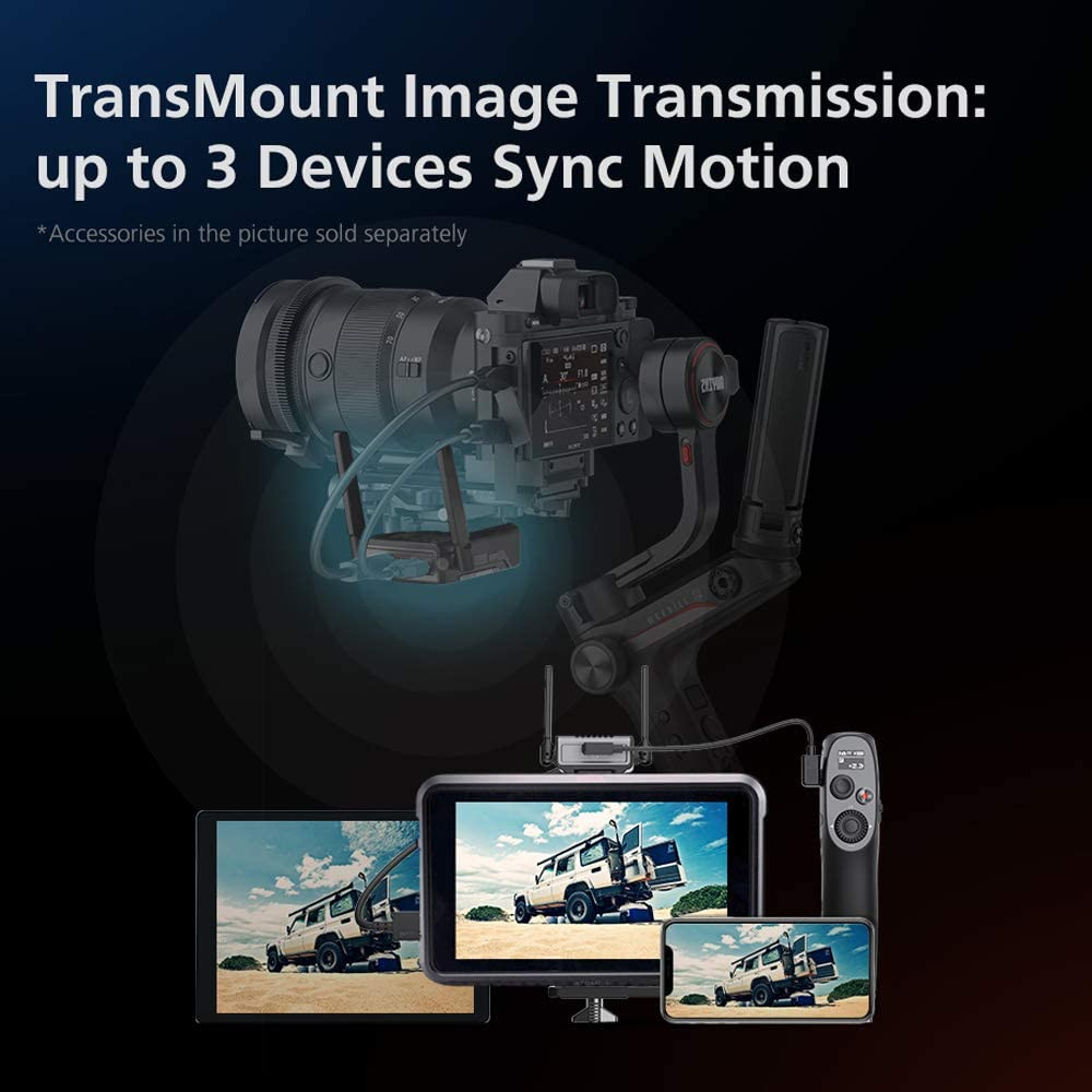 Zhiyun Weebill S Stabilisateur 3 axes - Bluetooth 5.0 - Ecran OLED – Image 6