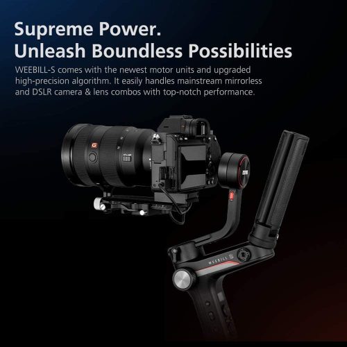 Alternative view of Zhiyun Weebill S Stabilisateur 3 axes - Bluetooth 5.0 - Ecran OLED