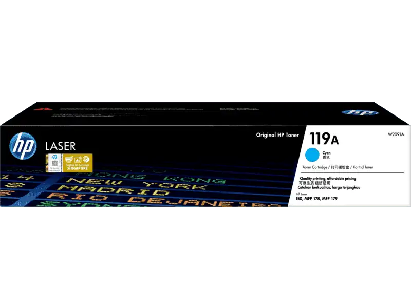 TONER HP-119A BLEU ORIGINAL