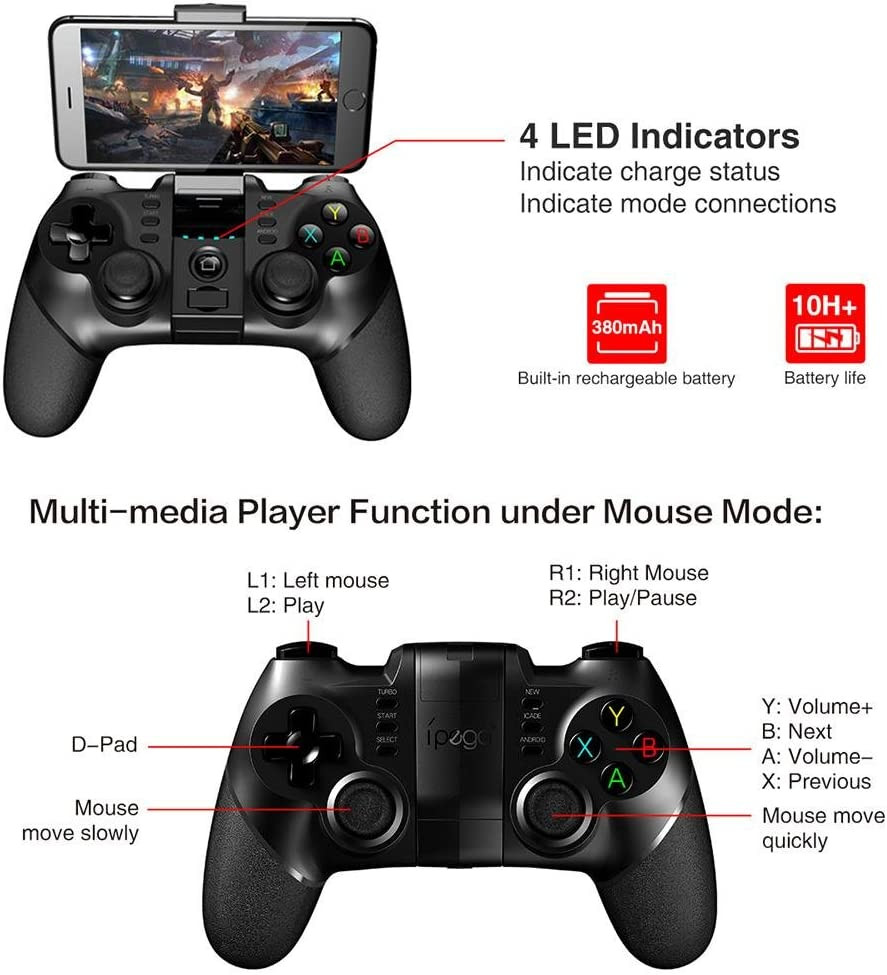 IPEGA MANETTE SANS FIL/ WIRELESS CONTROLLER PG-9076 – Image 7