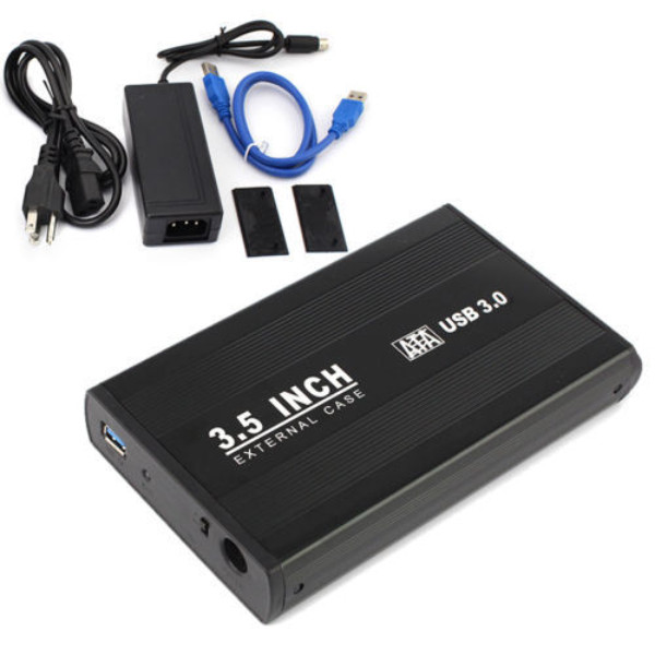 BOITIER DISQUE DUR 3.5 SATA USB3.0 / RS-CASE3.5-2