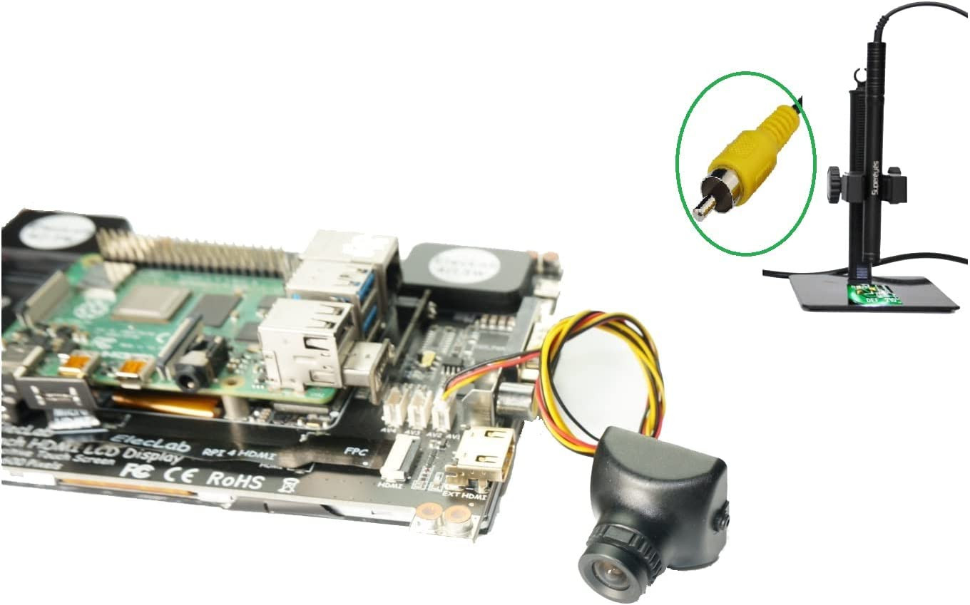 ElecLab Raspberry Pi Écran Tactile Moniteur 7 Pouces HDMI Écran LCD Capacitif 1024x600 – Image 8