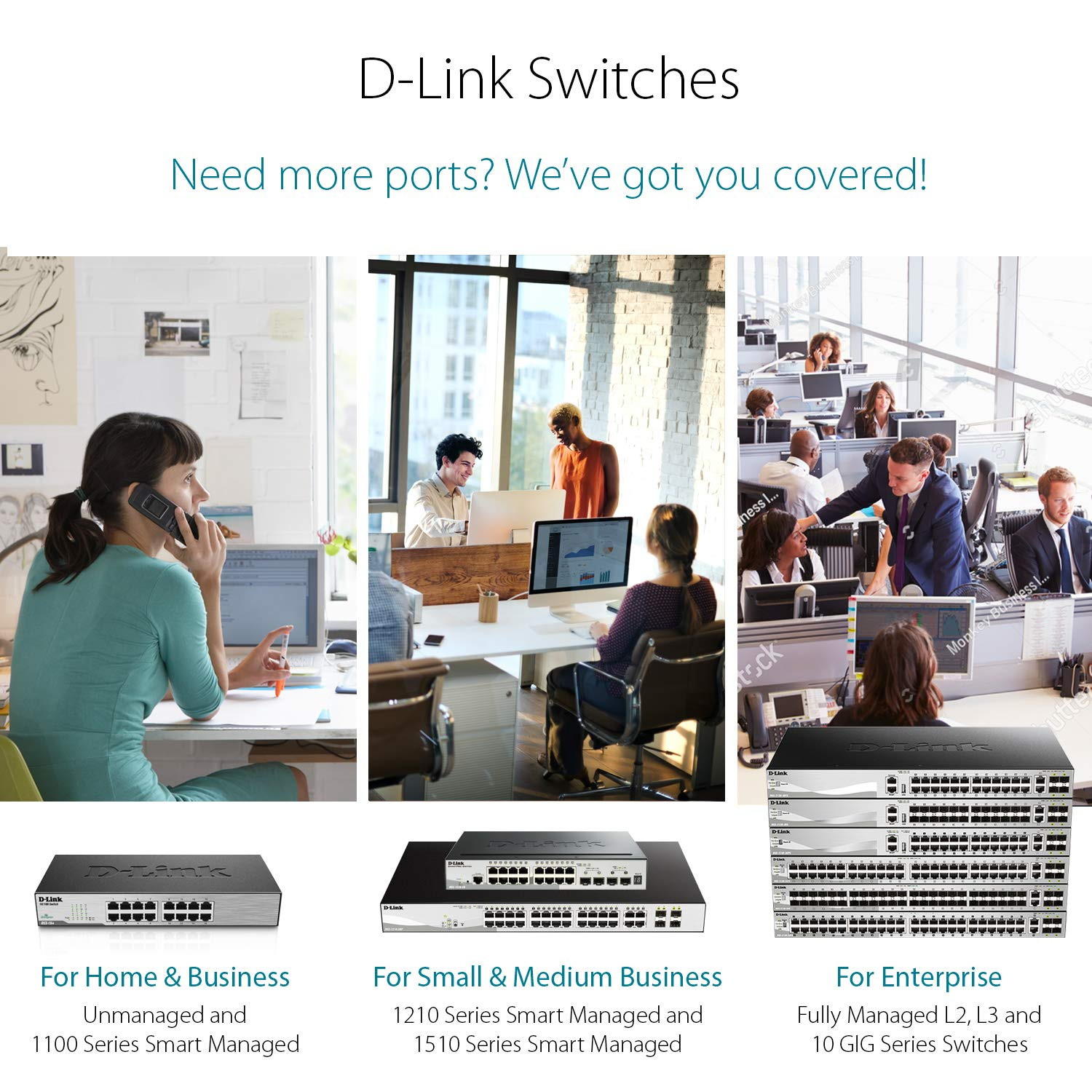 D LINK SWITCH 24PORT GIGABIT DGS-1024C – Image 4