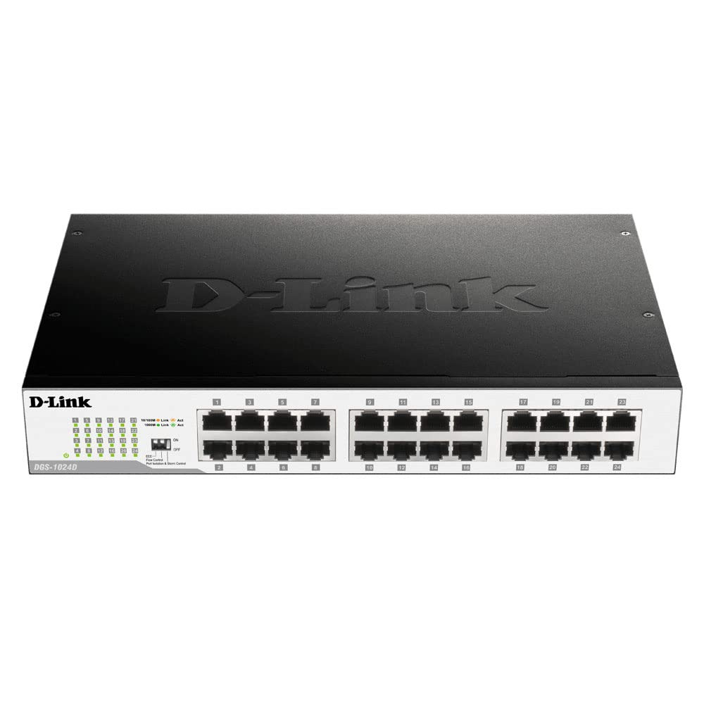 D LINK SWITCH 24PORT GIGABIT DGS-1024C