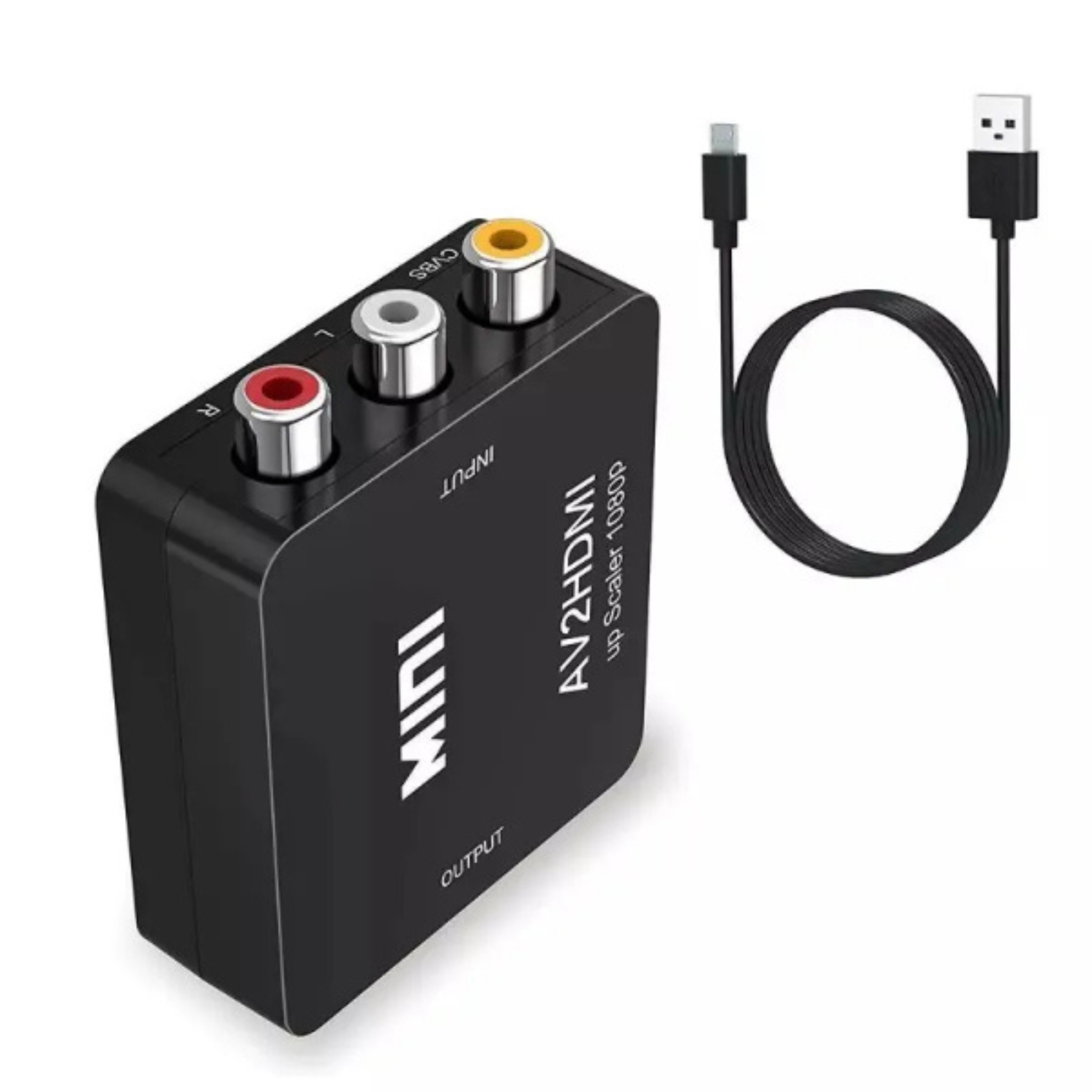 MINI CONVERTISSEUR AV 2 HDMI / AV2HDMI / AV TO HDMI – Image 5