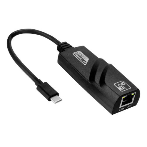 Adaptateur Ethernet Type C Convertisseur 10/100/1000 Gigabit 1000 Mbps R SCAR RS-TCRJ45 (TYPE-C TO RJ45)