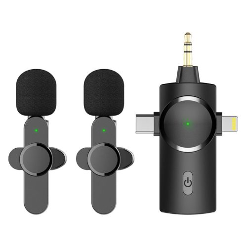 WIRELESS LAVALIER MICROPHONE AP031-2-3IN1