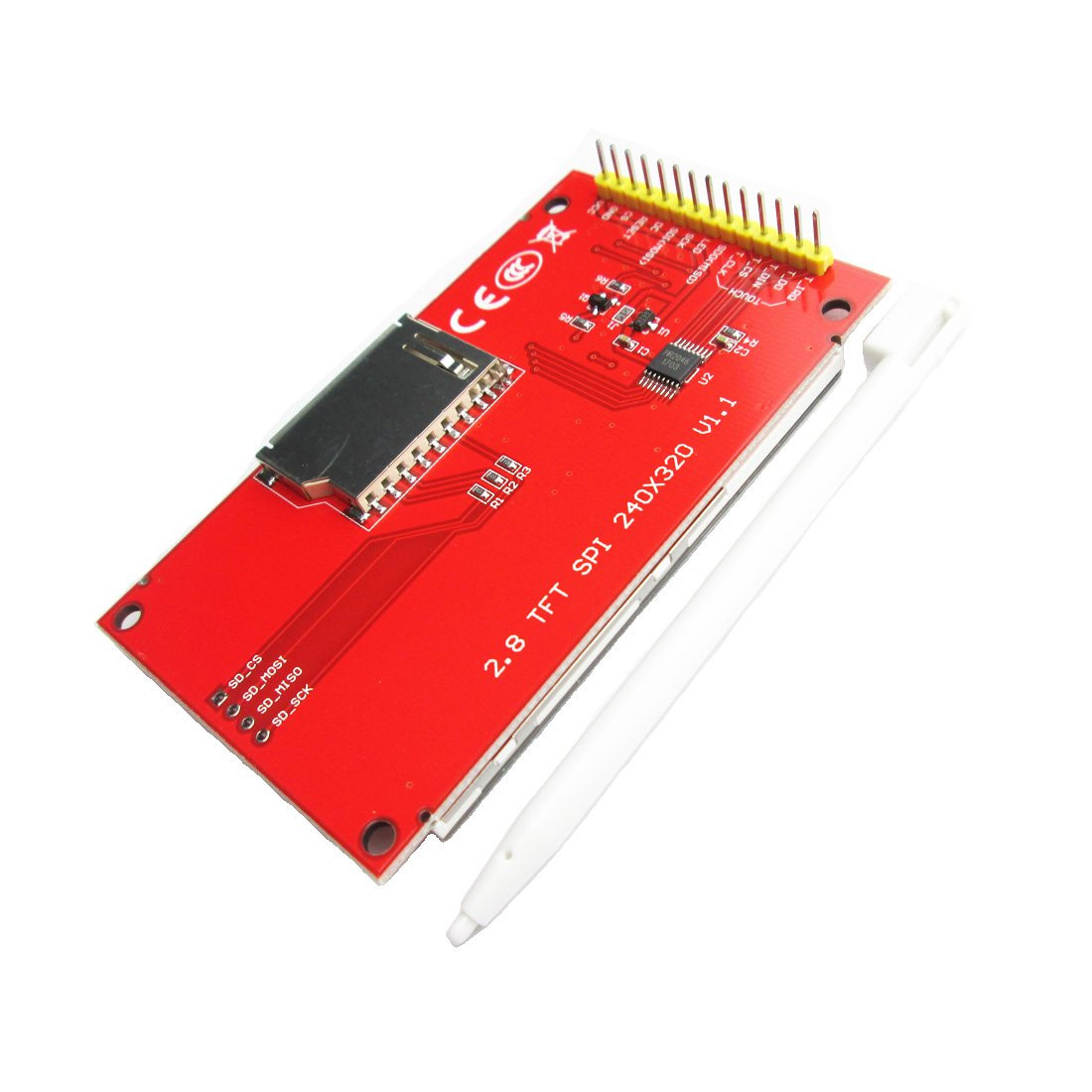 Module d'écran tactile SPI 2,8 pouces, interface TFT 240 x 320 Avec fonction tactile – Image 2