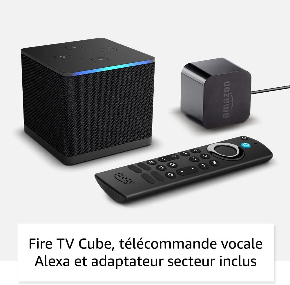 Fire TV Cube | Lecteur multimédia en streaming | Mains-libres avec Alexa | Wi-Fi 6E | 4K Ultra HD – Image 3