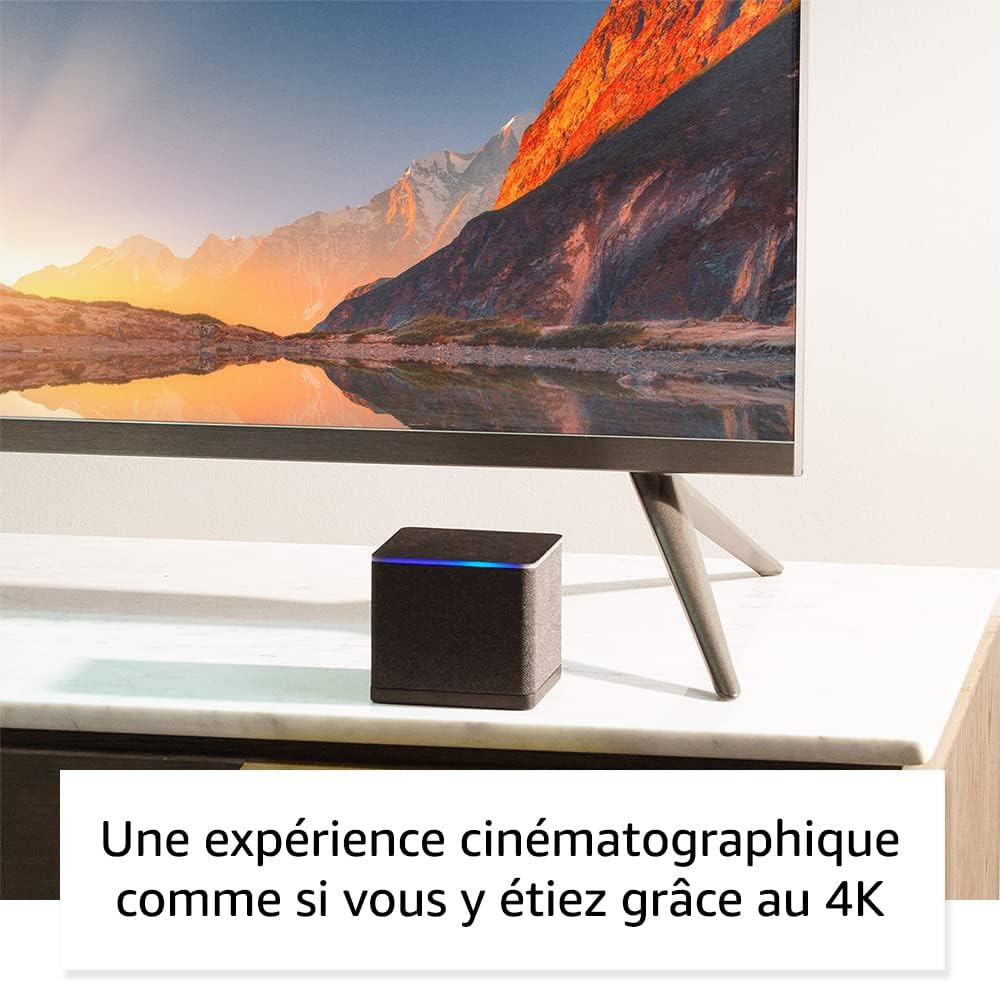 Fire TV Cube | Lecteur multimédia en streaming | Mains-libres avec Alexa | Wi-Fi 6E | 4K Ultra HD – Image 4