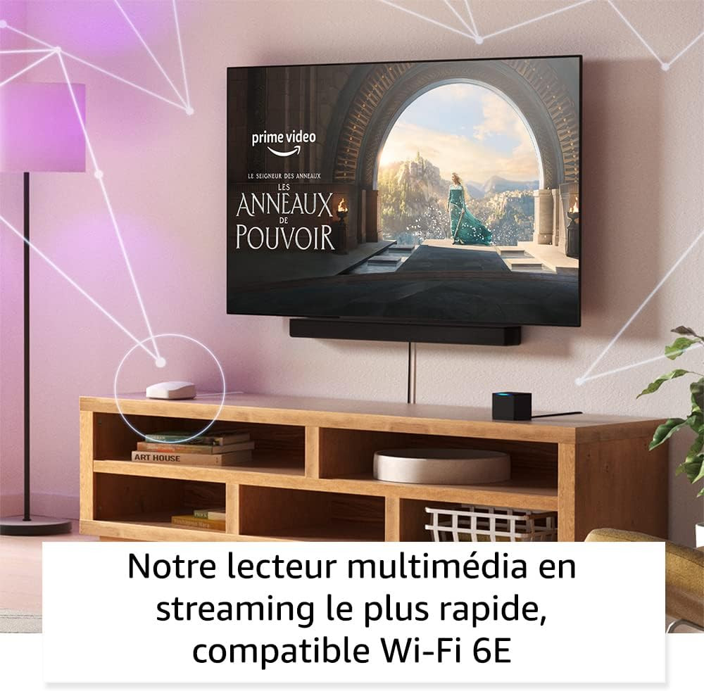 Fire TV Cube | Lecteur multimédia en streaming | Mains-libres avec Alexa | Wi-Fi 6E | 4K Ultra HD – Image 5