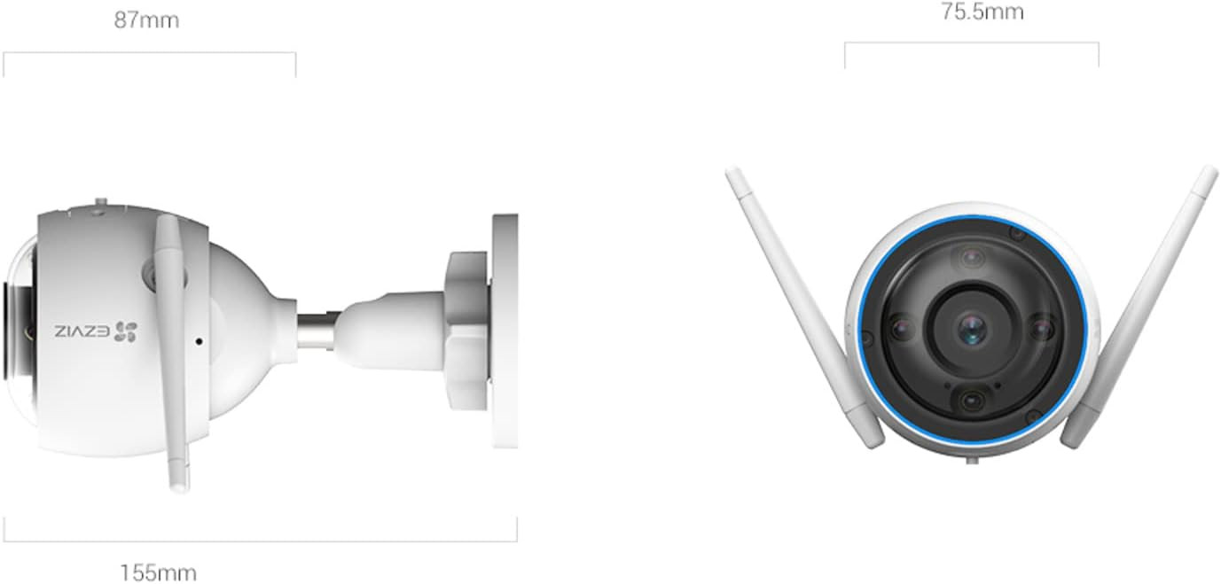 EZVIZ SMART HOME CAMERA CS-H3 / 5MP – Image 7