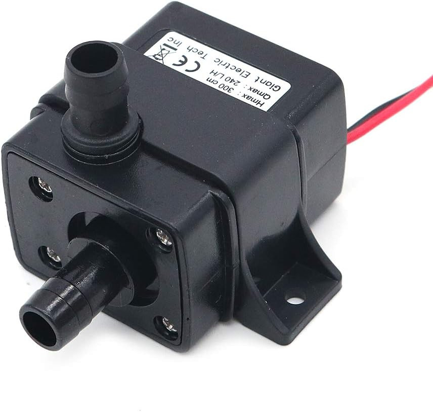Pompe à eau submersible sans balais ultra-silencieuse AD20P-1230C, 12 V CC, 3 m, 240 l/h, avec câble de 45 cm – Image 7
