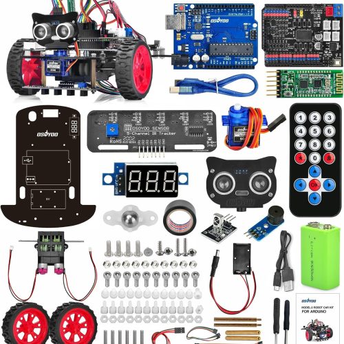 Kit de voiture robot intelligent OSOYOO pour Arduino pour adultes et enfants