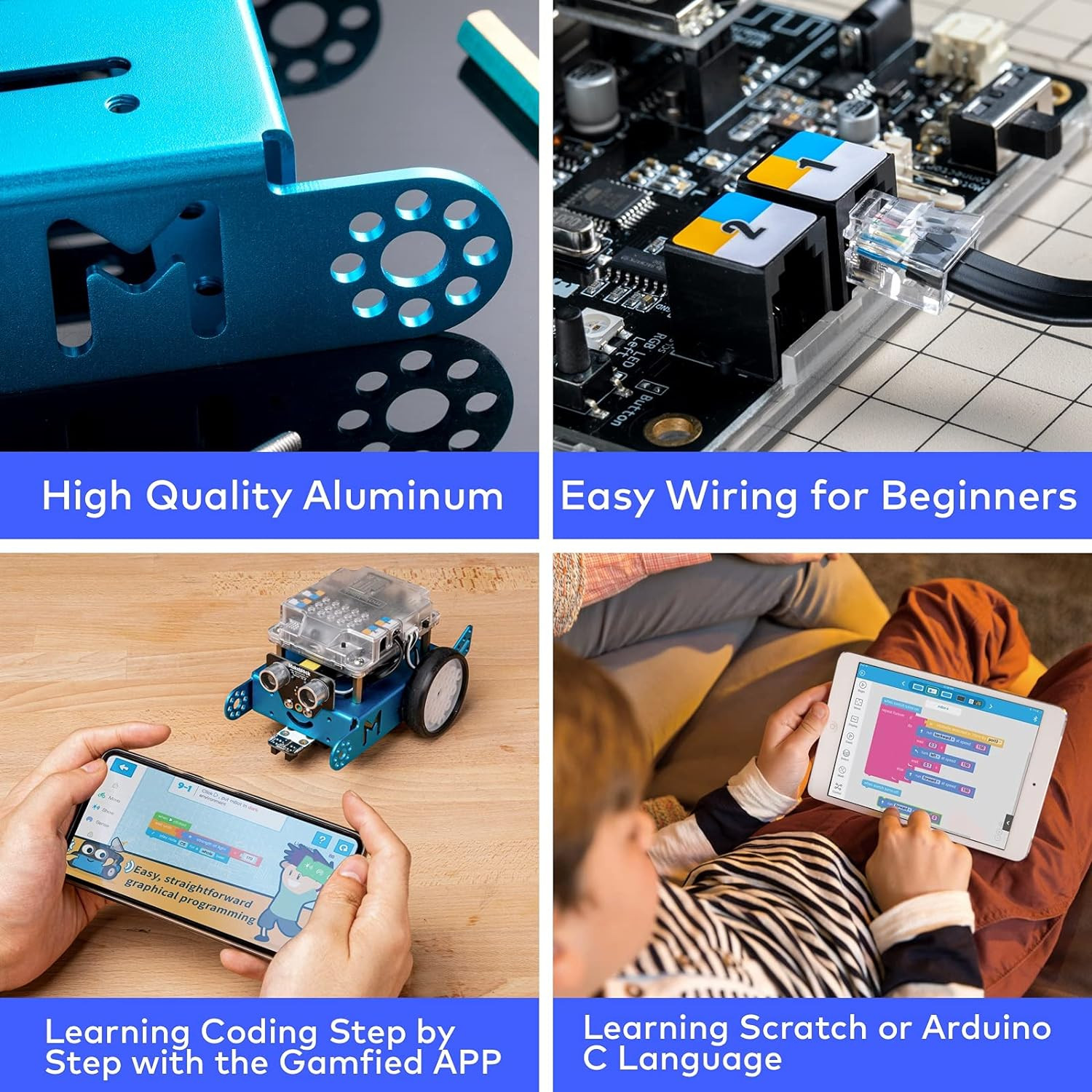 Kit robot Makeblock mBot, projets STEM pour enfants âgés de 8 à 12 ans – Image 8
