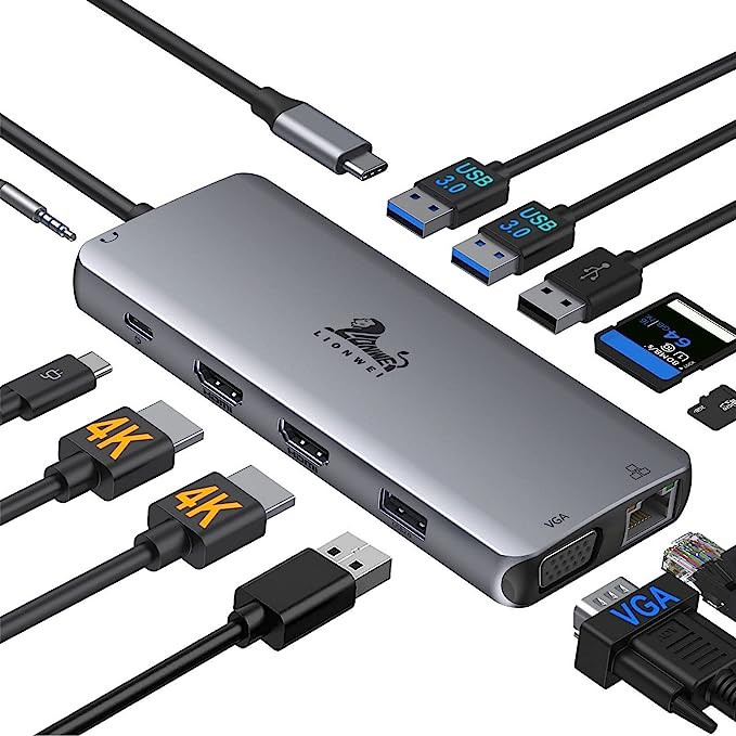 ADAPTER TYPE-C TO HDMI 12 IN 1 / RS-TCHD12IN1 – Image 2