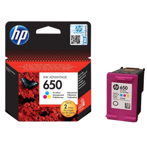 Alternative view of CARTOUCHE HP-650 COULEUR