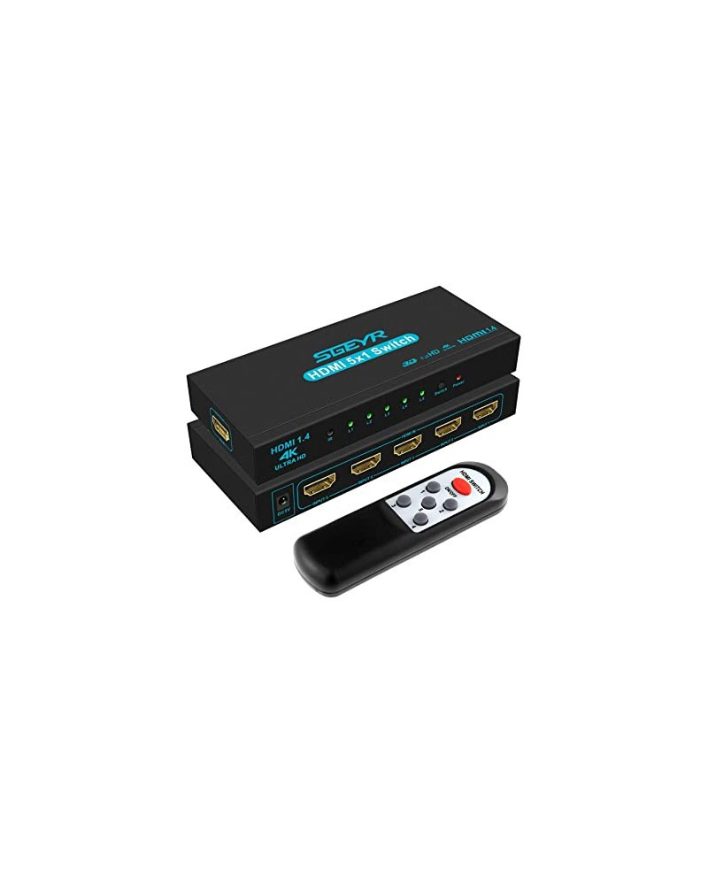 HDMI SWITCH HDMI-501 / 1*5 / 4K