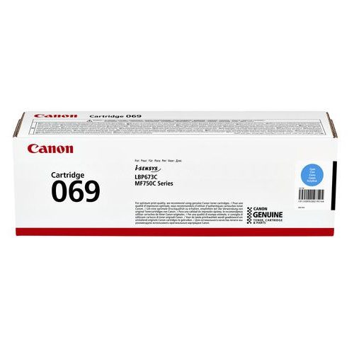 TONER CANON 069 Bleu,Jaune,Rouge