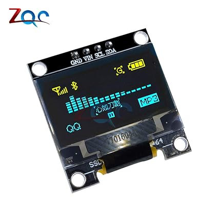 Module d'affichage OLED série IIC jaune bleu 0.96 pouces – Image 2
