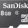 SANDISK CARTE MEMOIRE SD 8GB CLASS 4/ NUMERIQUE