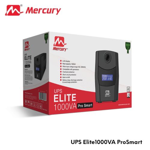 Alternative view of MERCURY ONDULEUR UPS ELITE 1000VA PRO SMART