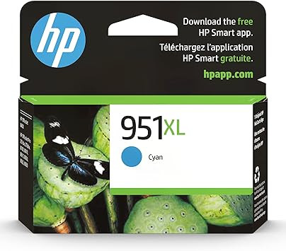 CARTOUCHE HP-951XL BLEU JAUNE ROUGE