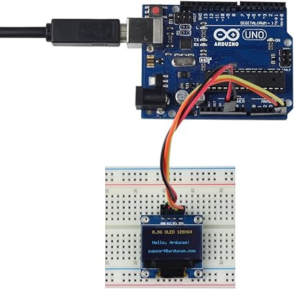 Module OLED 0,96 pouces 128x64 SSD1306 pilote I2C auto-lumineux – Image 3