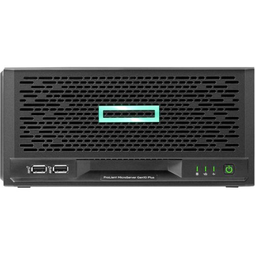 Alternative view of HP ProLiant MicroServer Gen10 Plus avec lecteur USB 16 Go Intel Xeon E-2224 3,4 GHz 16 Go DDR4 disques durs SATA 4 To RAID