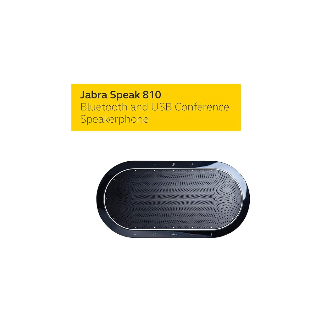 Jabra Speak 810 UC Haut-parleur de conférence Bluetooth et USB – Image 3