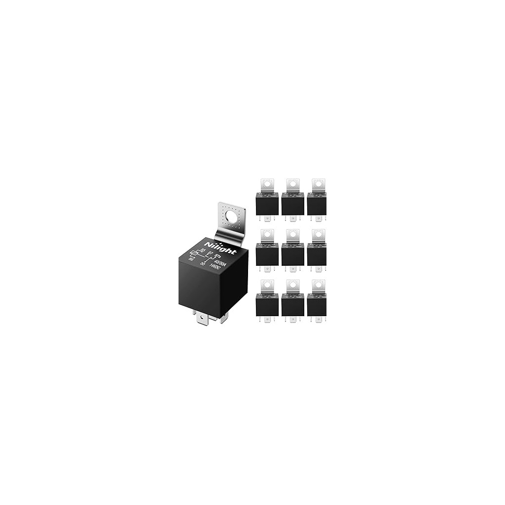 Relais de remplacement SPDT Nilight 12 V 5 broches SPDT