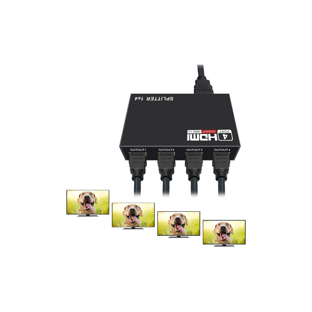 SPLITTER HDMI 1X4 4K -ULTRA HD RS-SHD1X4 – Image 4