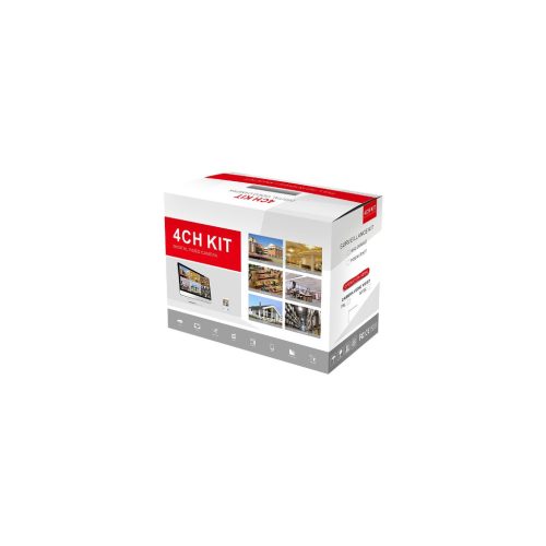 Alternative view of VIDEO OUTDOOR CAMERA 4CH KIT 2MP kit4